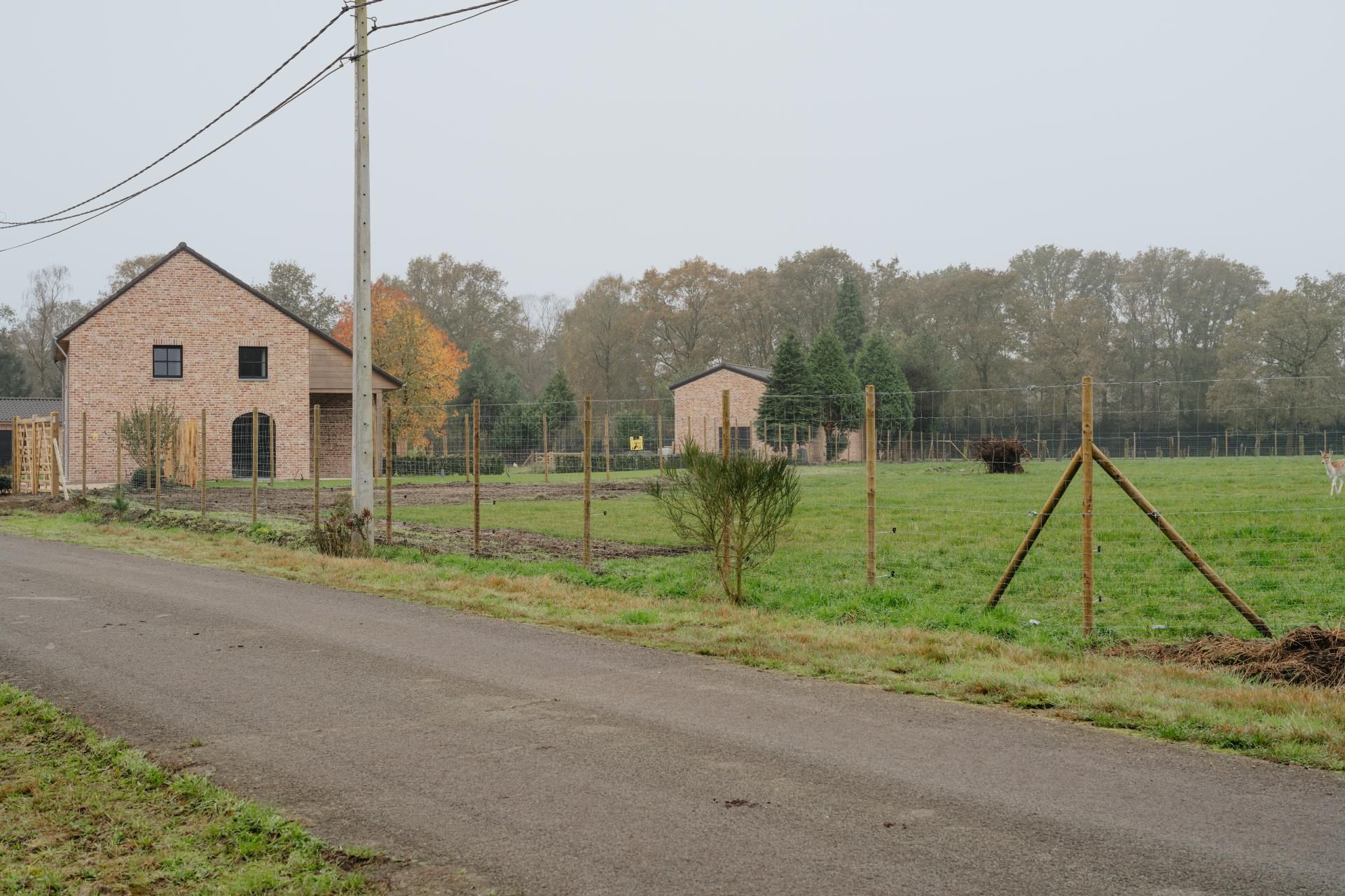 Gaashekwerk voor reeen van faassen hekwerken