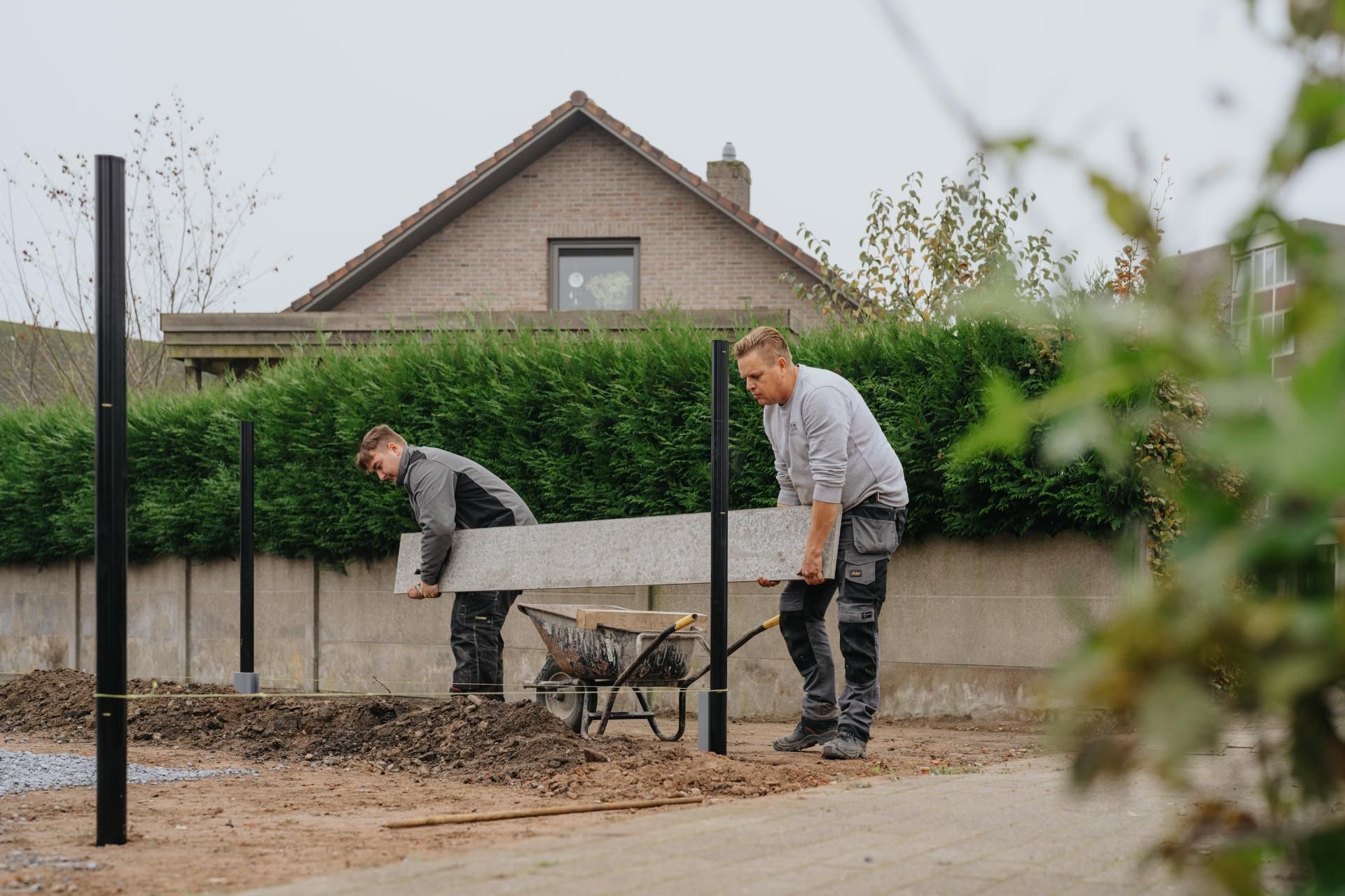 Faassen hekwerken plaatsing van hekwerken